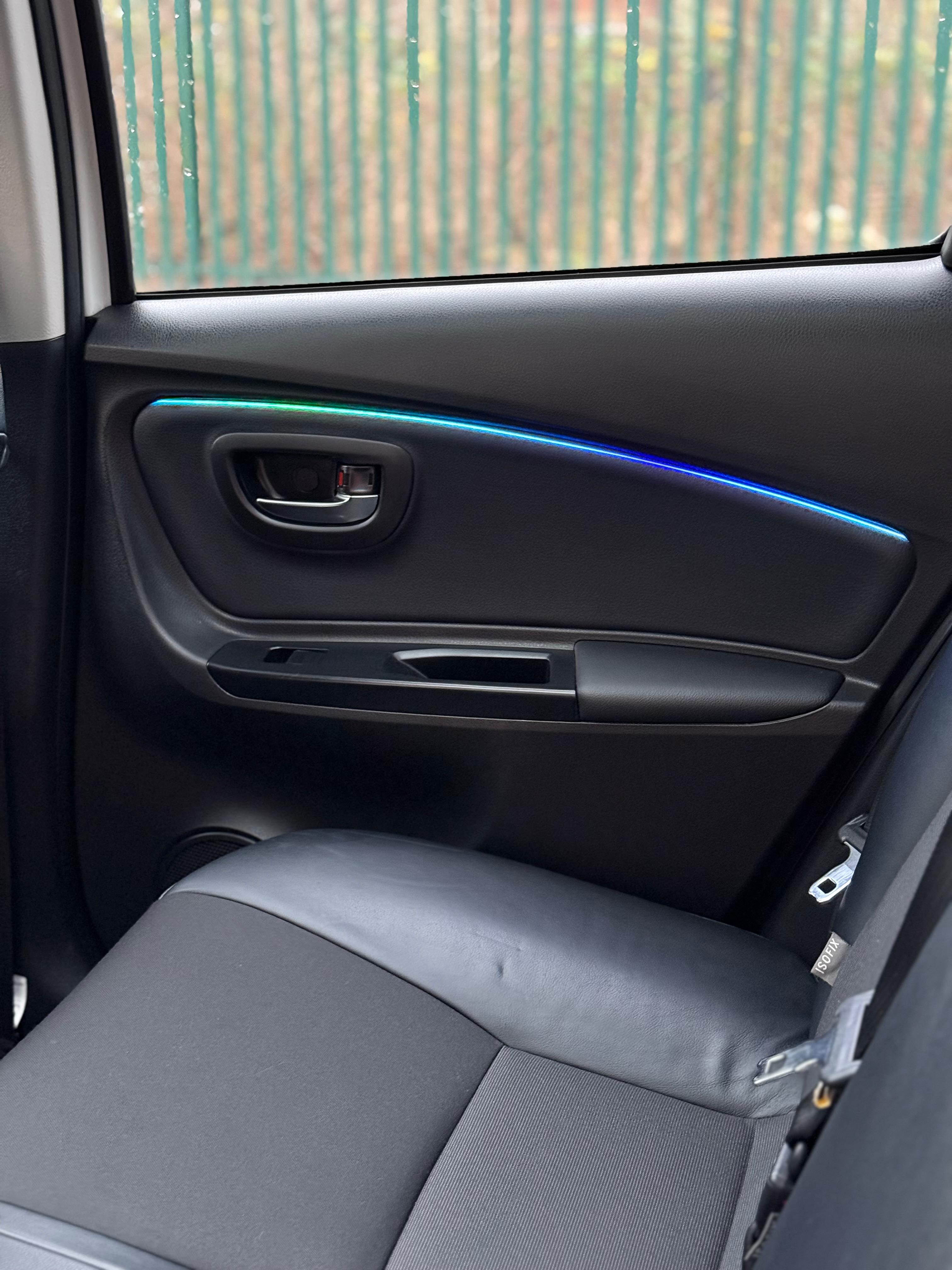 Toyota Yaris Ambient Lighting Upgrade in Manchester