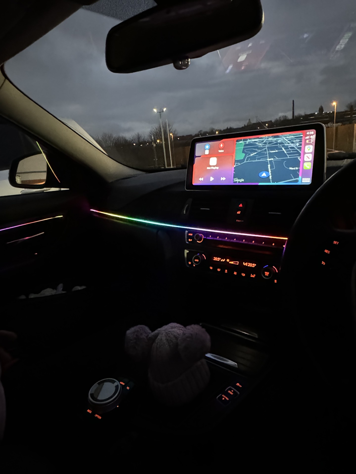 BMW 3 Series Ambient Interior Lighting in Liverpool