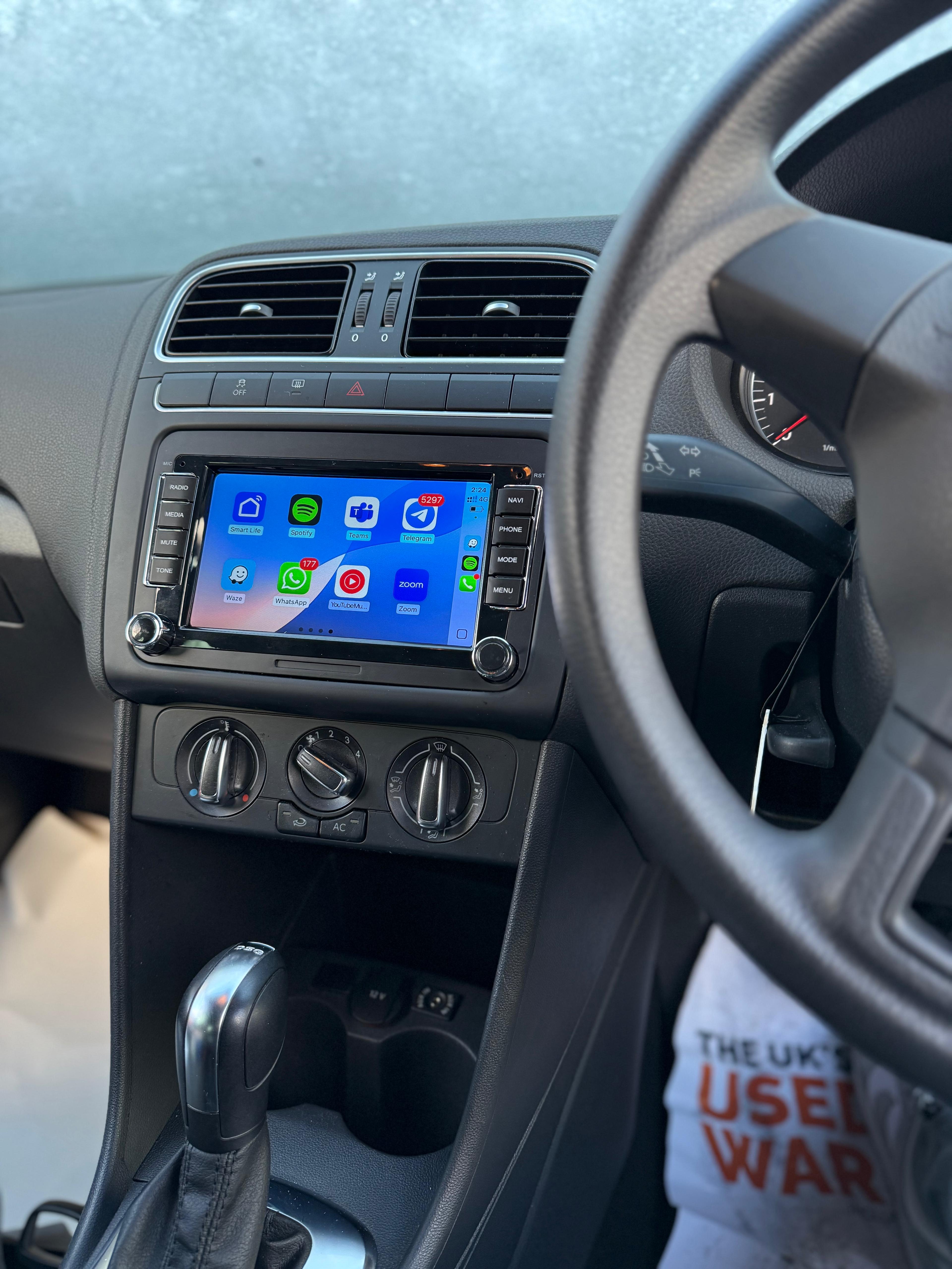 VW Polo Wireless CarPlay Install in Burnley