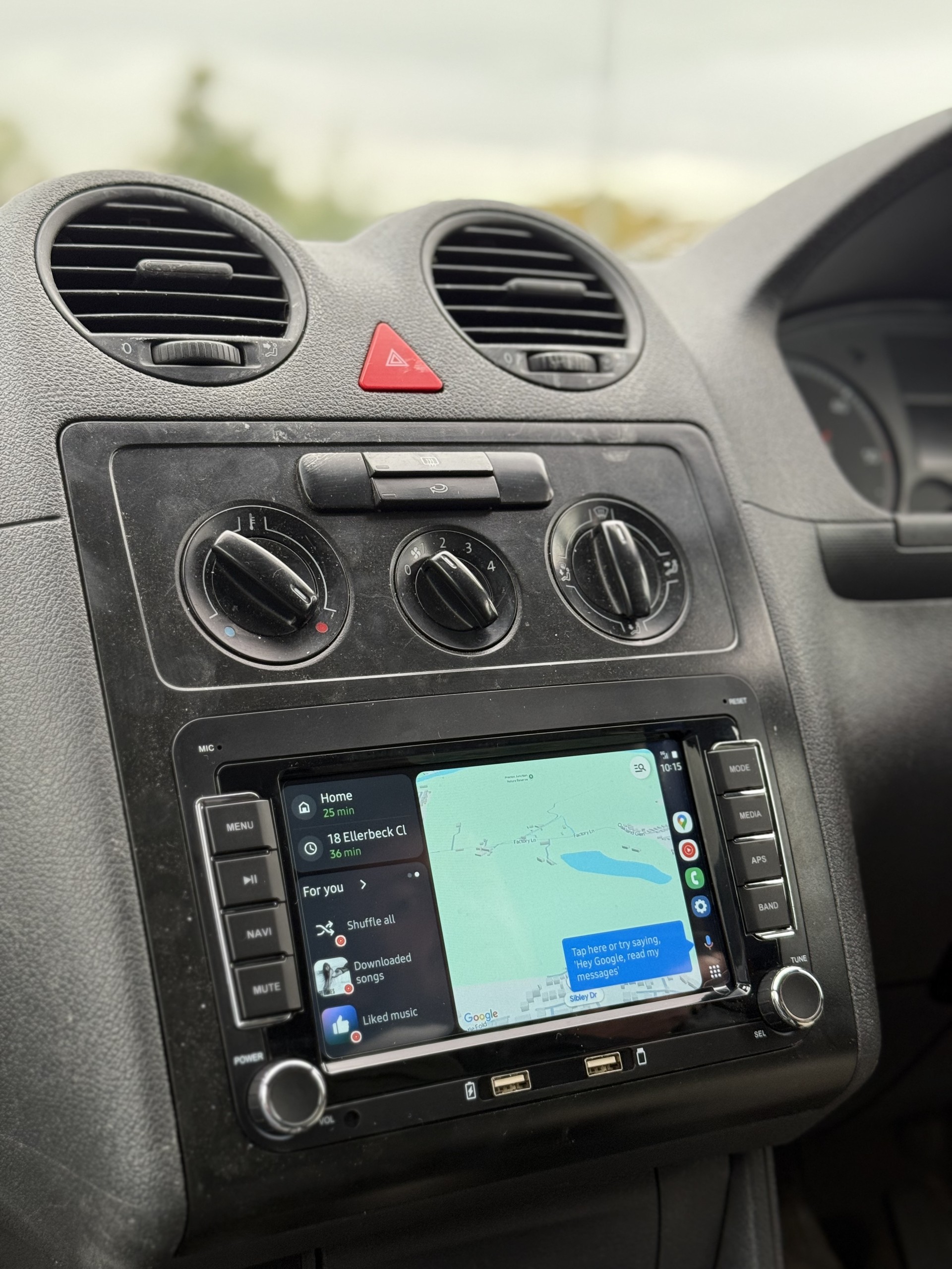 Volkswagen Caddy CarPlay System in Leyland