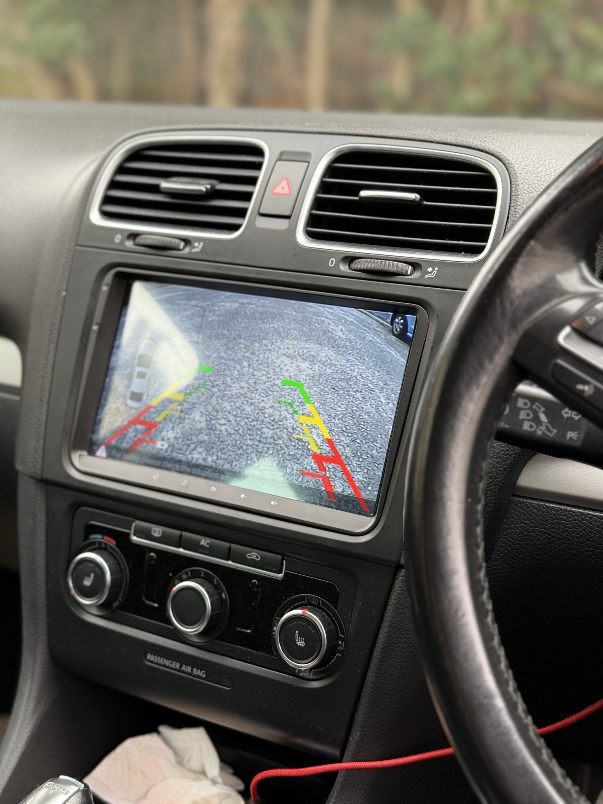 Volkswagen Golf Backup Camera System in Blackpool